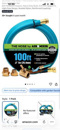 Commercial hose aeromixer