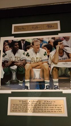 Larry Bird Star Sportscard/Plaque Collection