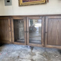 72” Wood Media Console