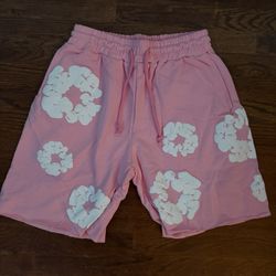 Brand new Pink Denim Tears shorts 
