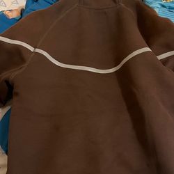 Brown reflective nike tech size xs-s men’s