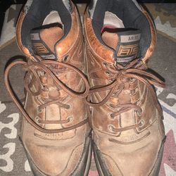 Leather work boots, Ariat Terrain H2O model by Ariat 9 B