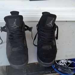 Jordan Air Retro 4  " Black Cat"