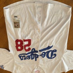 Los Angeles Dodgers Pedro Guerrero 1981 World Series #28 Size 52