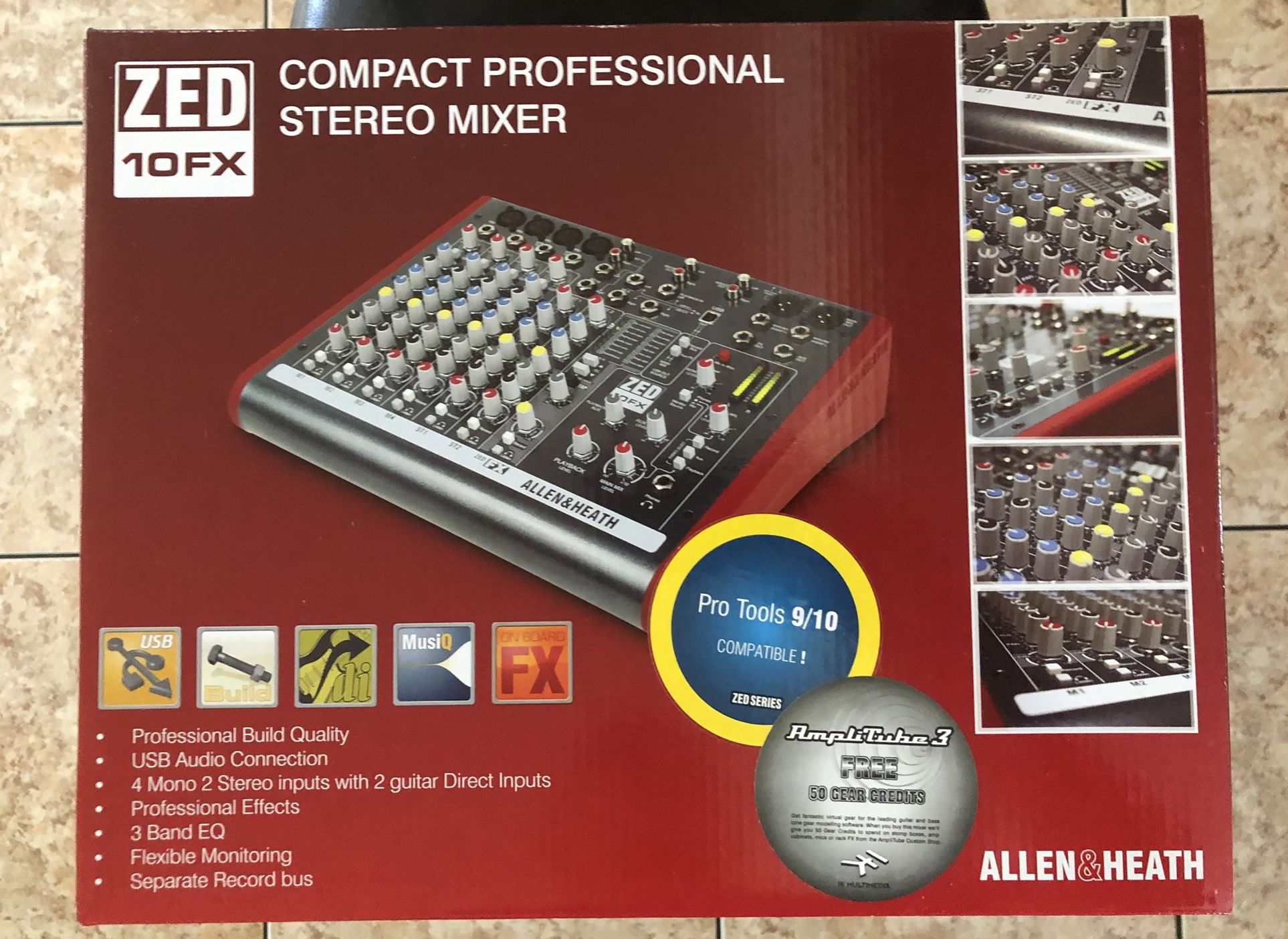 Allen & Heat  ZED 10FX 