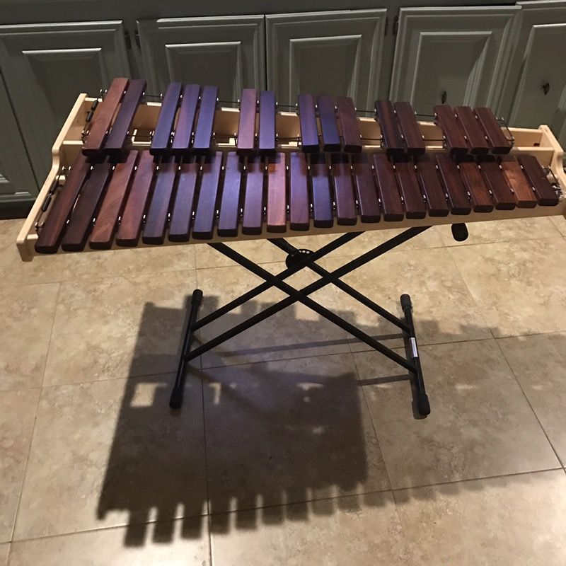 Xylophone with Stand Standard Marimba Warehouse MWX 3 Octave $700.
