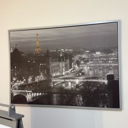 Black And White Paris Wall Art