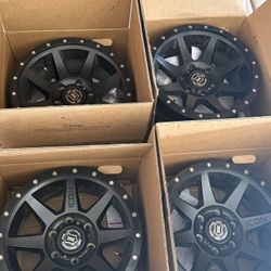 4 Icon Alloy Wheels 6x139.7 6x5 R17