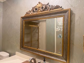 Ornate mirror