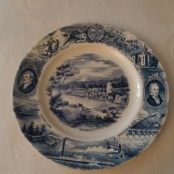 The Oregon Plate Johnson Bros England
