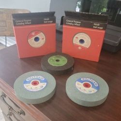 5 Brand New Grinding Wheels. 3 - 6x1. 2- 7x1