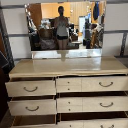 Mirrored Dresser