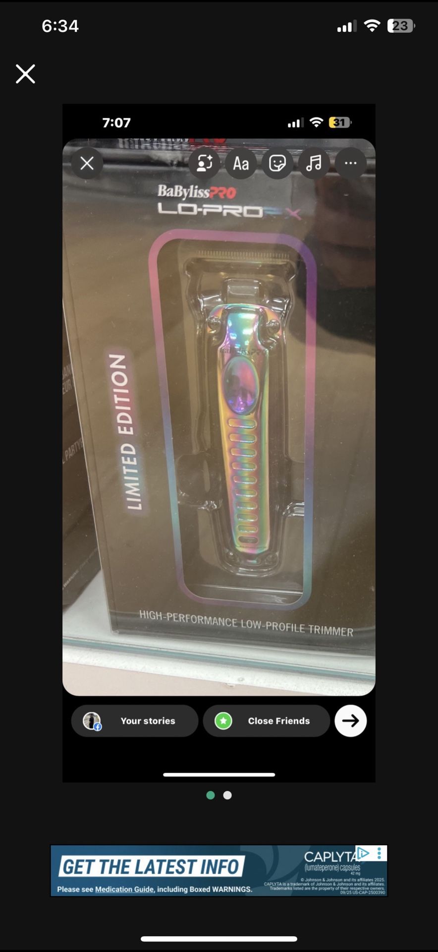 Babylisspro Trimmers  Limited Edition