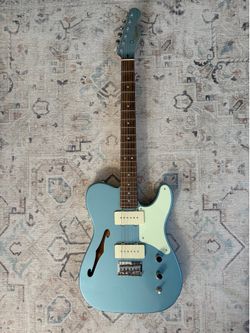 Squier Paranormal Cabronita Telecaster Thinline Guitar+ Mono Vertigo Hybrid Electric Guitar Gigbag