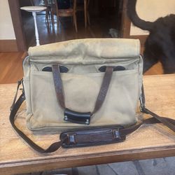 Folsom men’s Twill briefcase