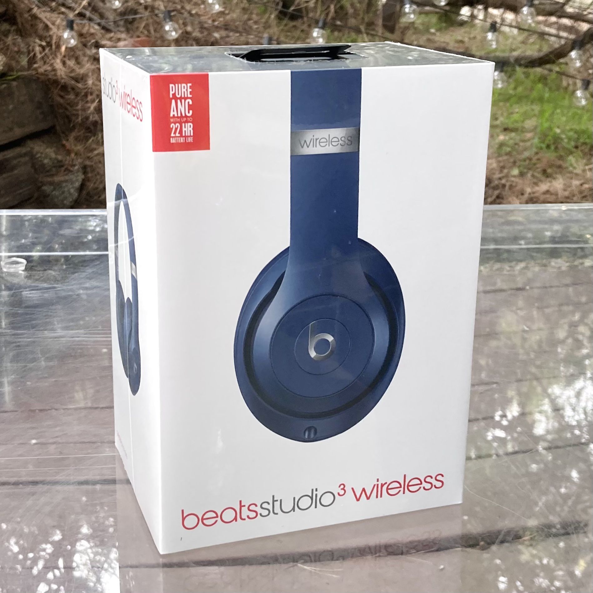 Beats By Dre Beats Studio 3 Wireless Headphones Navy Blue