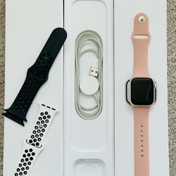 Apple Watch 7series 41mm Starlight Aluminium GPS