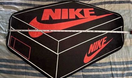 Custom Nike soft rug