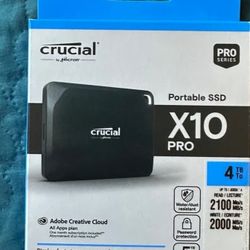 Crucial X10Pro Portable SSD BRAND NEW