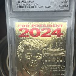 2021 Donald Trump Limited  Edition Collectible Trading Card