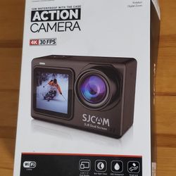 SJCAM SJ8 Dual Screen 4K30FPS Action Camera Ultra HD WiFi Camera 98FT Underwater Waterproof Camera 170° Wide-Angle Action Cam with 2 Batteries 
