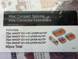 Wago lever wire connectors
