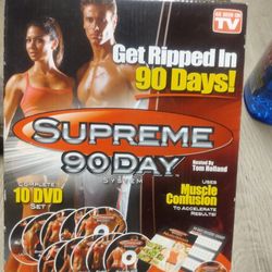 NEW Vintage Supreme 90 Day System 10 DVD Set
