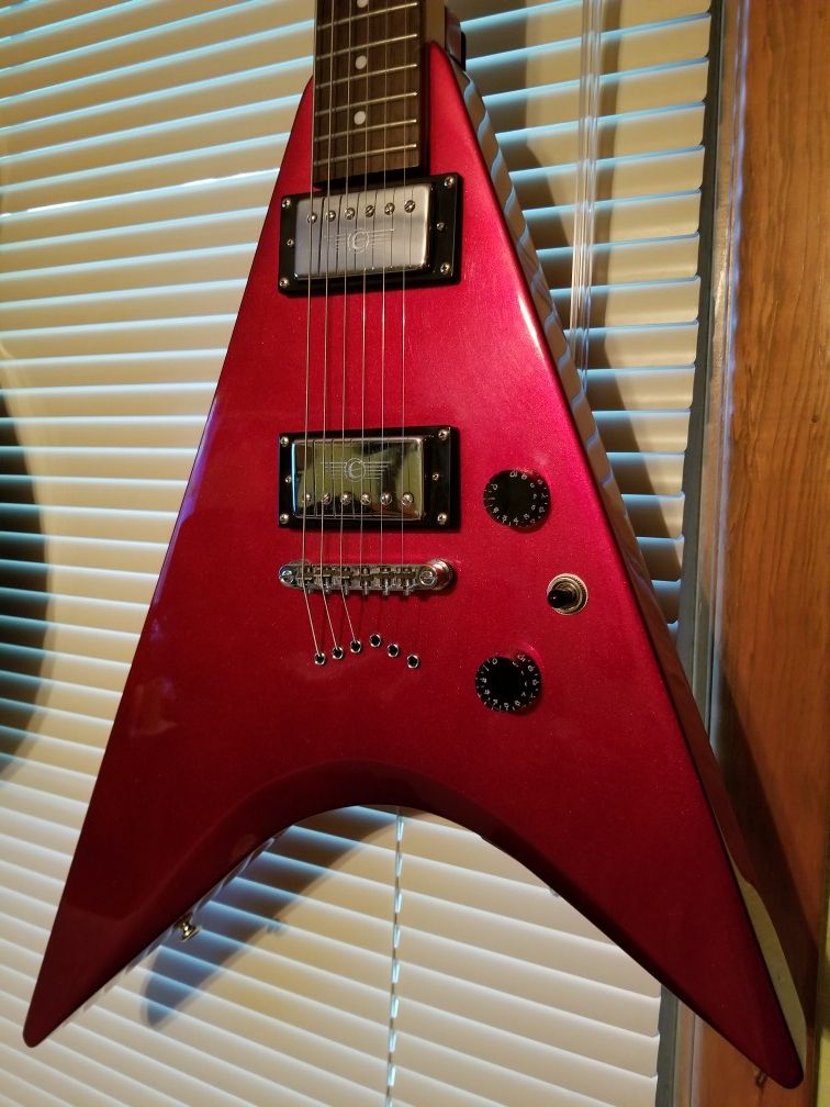 【激レア】　Epiphone Demon VFX Epiphone Demon V FX electric guitar with case. $219.00