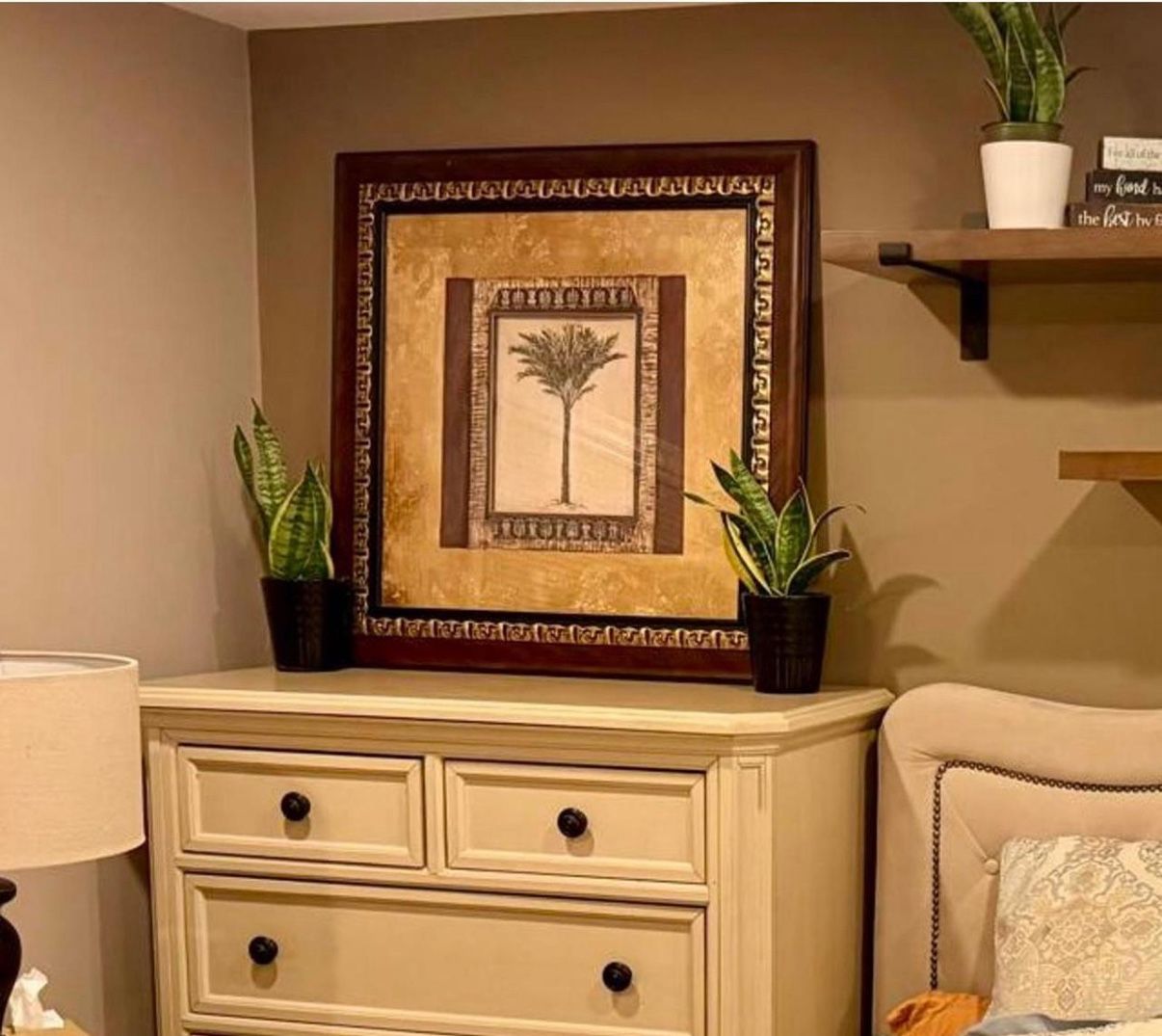 Set of 2 Framed Palm Tree Wall Art Prints