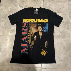 Bruno Mars 24K Magic World Tour T-Shirt Medium Black Merch XXIV Concert