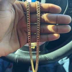 14k Gold Cuban Link Chain