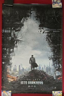 Star Trek Into Darkness 2013 27x40 Double-sided Movie Poster New