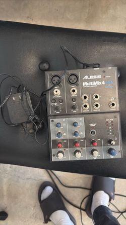 Alesis multi mix 4 usb 4 channel mixer