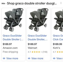 Graco Double Stroller