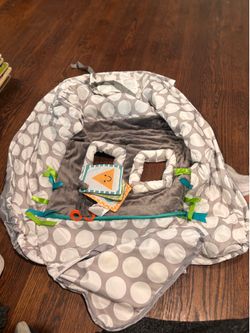 Baby Shopping Cart & High Chair Cover – Portable Foldable Seat Cover