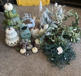 Fall/Christmas Decor Items