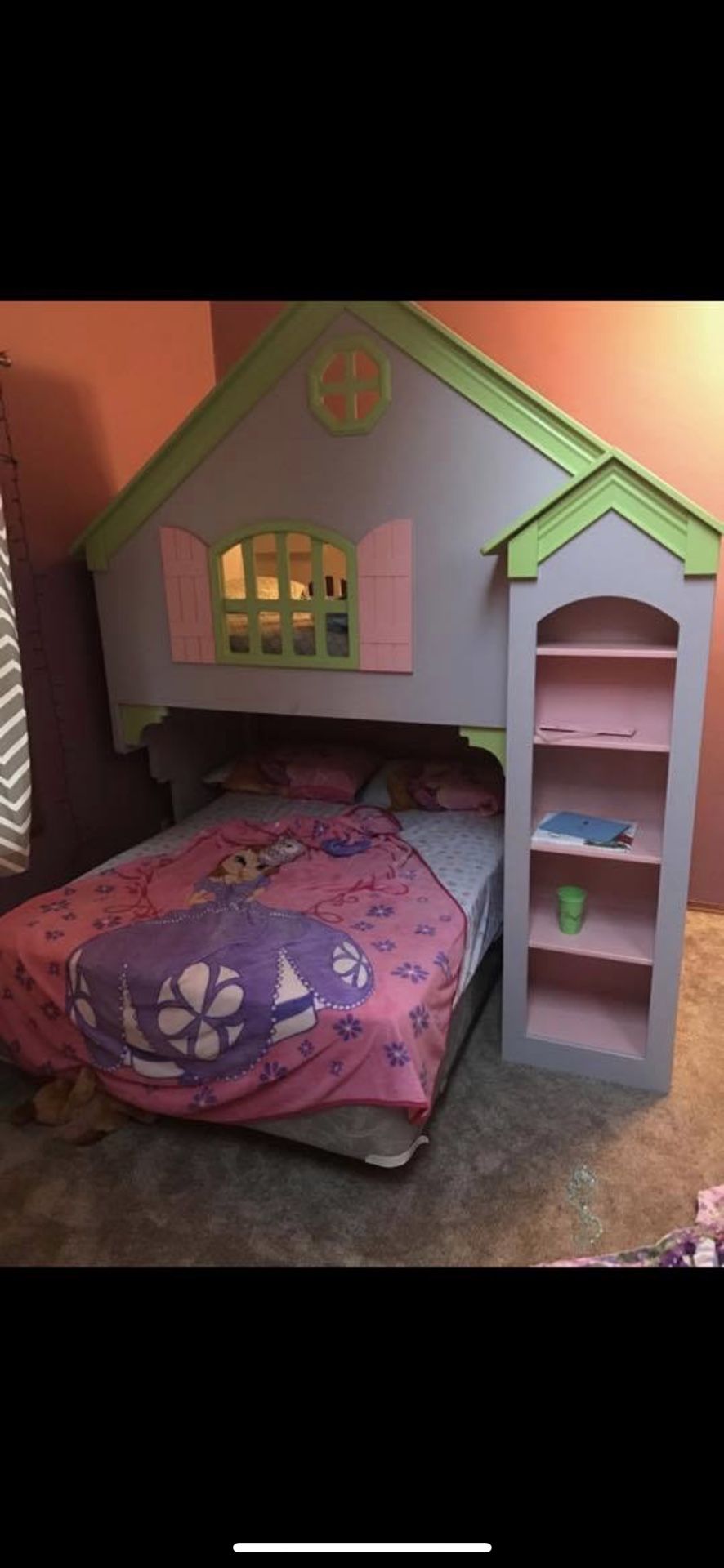 Olivia dollhouse bunk bed