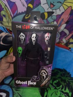 NECA Ghostface- The Icon of Halloween - 8” cloth release 2025