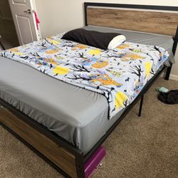 Queen Bed Frame Only No Mattress 