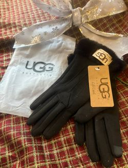 UGG Suede Gloves For Winter 