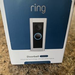 Ring Doorbell Pro 2 With 3d Motion Open Box Never Used Wired 