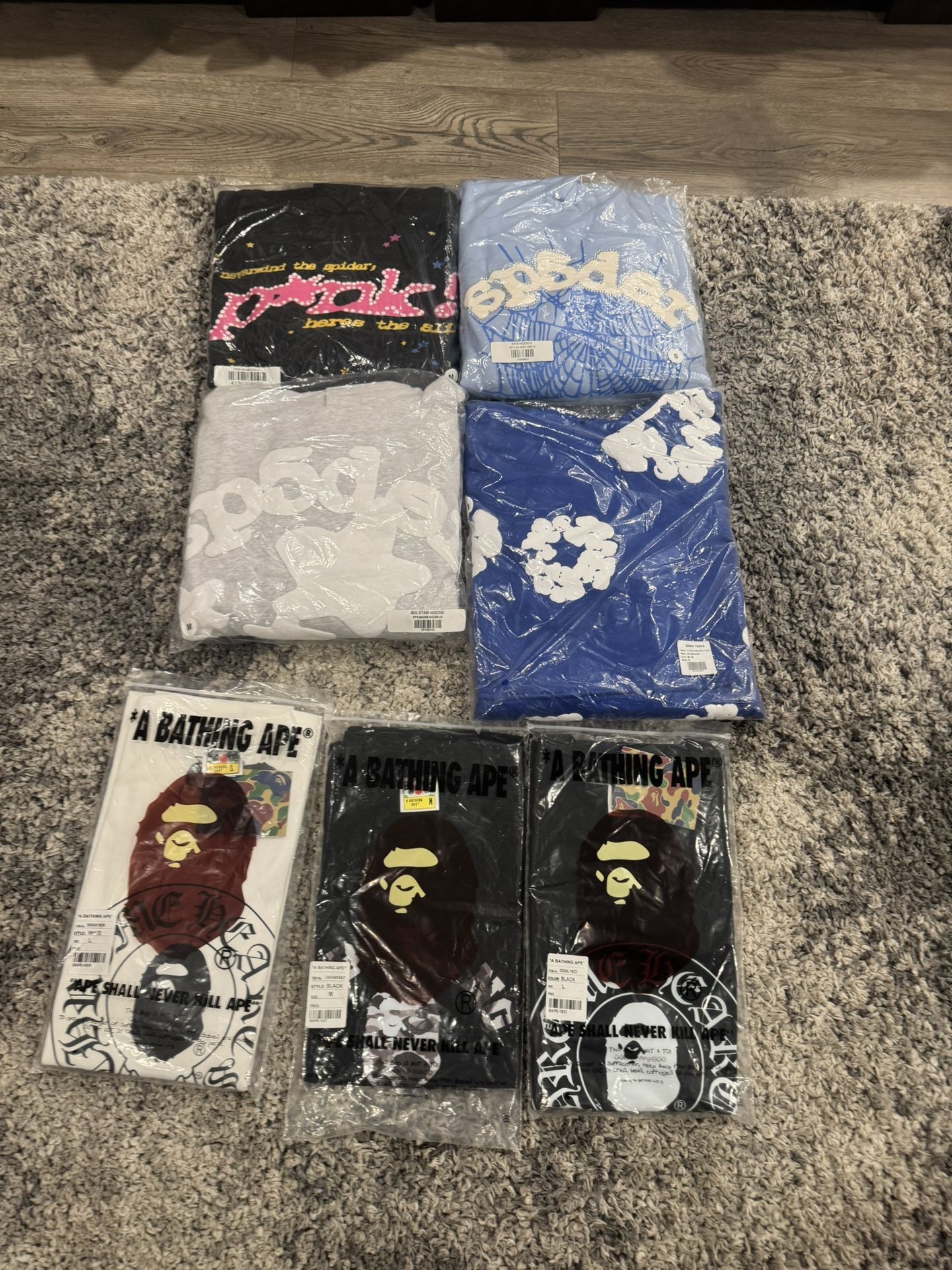 Bape Sp5der Denim