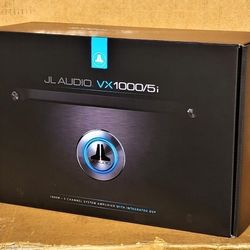 JL Audio VXi Series 5 Channel Speaker System Car Amplifier With DSP 2000 Watts VX1000/5i 🚨 Payment Options Available 🚨 No Credit Needed 🚨 