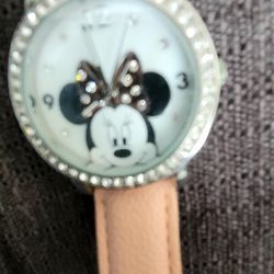 Disney Accutime Minnie Mouse Watch: Rhinestones & Pink Leather Band New Battery$50
Free shipping 