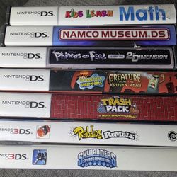 Nintendo DS  & Nintendo 3DS Games 