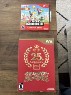 Super Mario Wii Games 