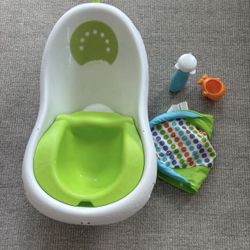 Fisher Price Baby to Toddler Bath 4-1 Sling, Seat Tub 