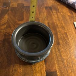 Beautiful pottery planter or candle holder 