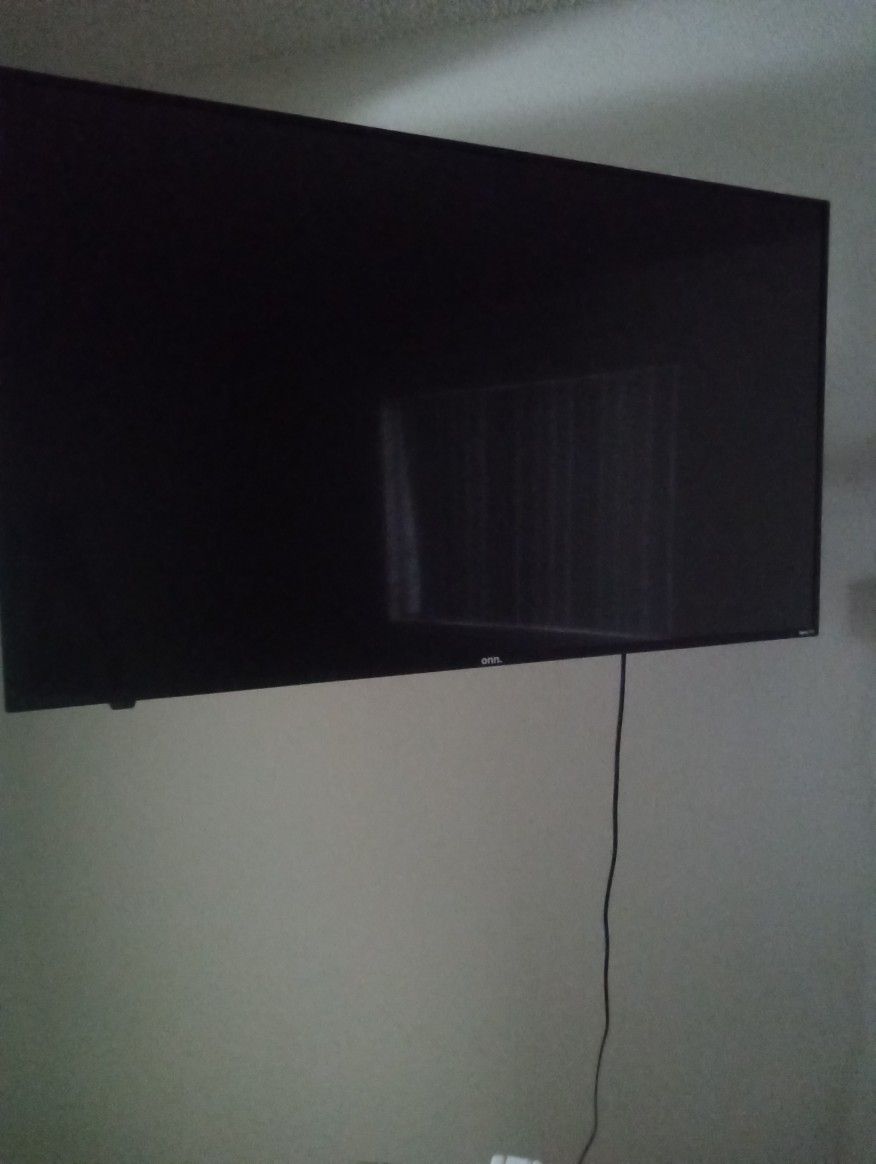 55 Inch Onn TV With Remote
