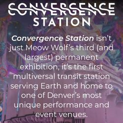 Meow Wolf Convergence Station Time Warp Tickets X2